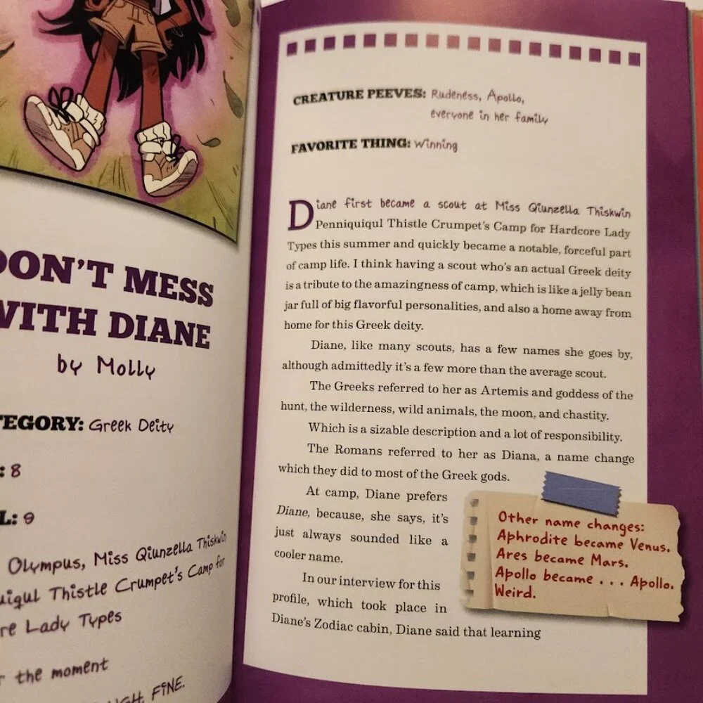 Scholastic lumberjanes beastiary